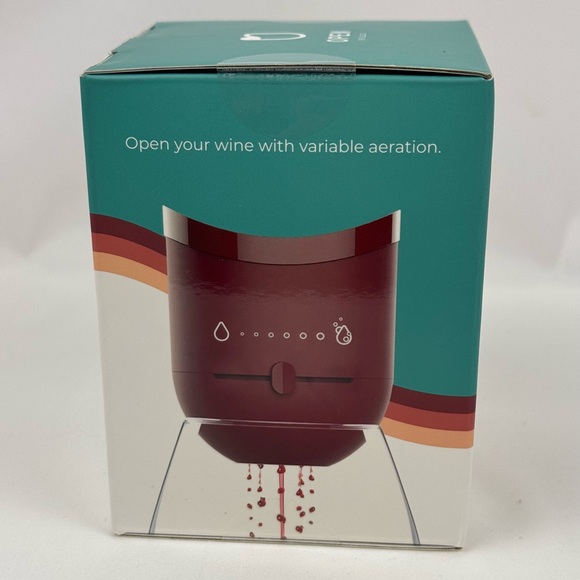 New in sealed box. Open By Ullo, Wine Purifier and Aerator Complete - Picture 3 of 13